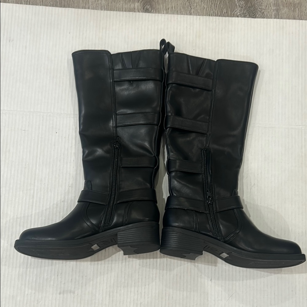 NWOT Dolce Vita Black Ardell Tall Buckle Boot Size 6.5 - Picture 10 of 17